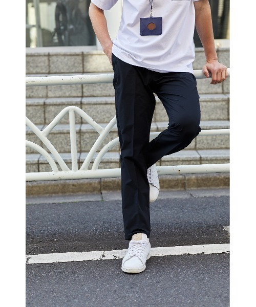 NAVY(ネイビー)の「マジかる 軽く動きやすいストレッチパンツ ソロテックス(R)を織り合わせた軽い素材で快適な着心地(その他パンツ・メンズ・ブラック/ベージュ/ネイビー/グレー/カーキ・S/M/L/XL)」の11枚目の写真