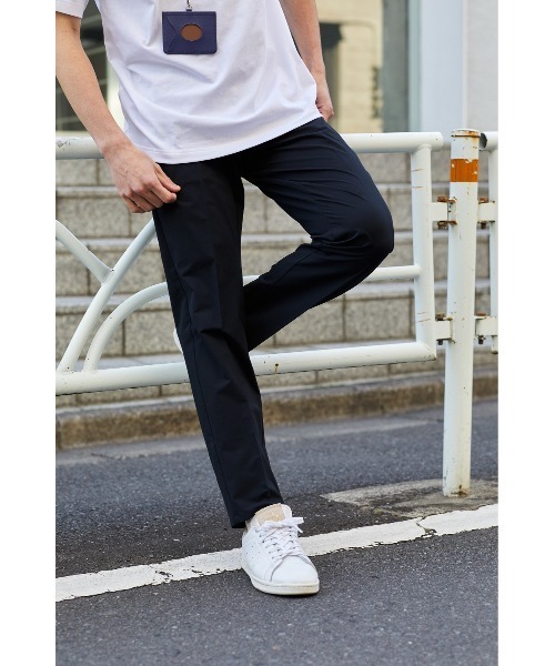 NAVY(ネイビー)の「マジかる 軽く動きやすいストレッチパンツ ソロテックス(R)を織り合わせた軽い素材で快適な着心地(その他パンツ・メンズ・ブラック/ベージュ/ネイビー/グレー/カーキ・S/M/L/XL)」の12枚目の写真