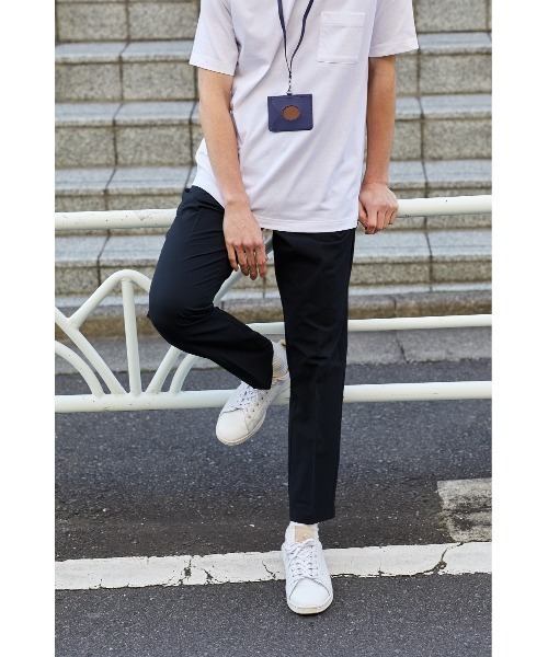 NAVY(ネイビー)の「マジかる 軽く動きやすいストレッチパンツ ソロテックス(R)を織り合わせた軽い素材で快適な着心地(その他パンツ・メンズ・ブラック/ベージュ/ネイビー/グレー/カーキ・S/M/L/XL)」の16枚目の写真