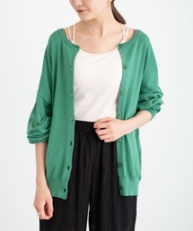 earth music&ecology | 【WEB限定】2WAYクルーネックニットカーディガン ＊(カーディガン/ボレロ)