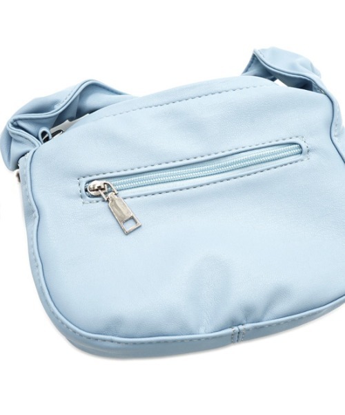 flower（フラワー）の「ギャザーハンドルバッグ（ハンドバッグ・レディース・ホワイト/ブルー・FREE）」の21枚目の写真