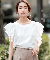 Andemiu | ソデフリルブラウス948031(シャツ/ブラウス)