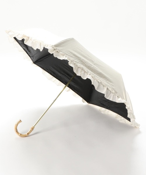 Cepica（セピカ）の「【pink trick / ピンクトリック】フリル完全遮光3段折りたたみ傘(晴雨兼用)（折りたたみ傘・レディース・ホワイト/ブラック/ネイビー/ブルー/ベージュ/カーキ/ピンク・FREE）」の20枚目の写真