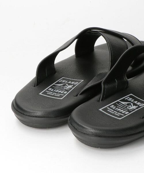 ISLAND SLIPPER（アイランドスリッパ）の「＜ISLAND SLIPPER（アイランドスリッパ）＞ THONG SANDAL LTR/サンダル（サンダル・メンズ・ブラック・10/9/8）」の7枚目の写真