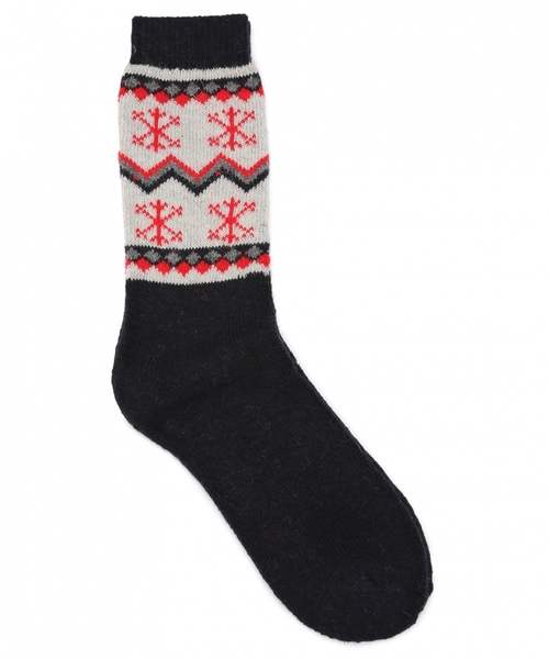 green label relaxing（グリーンレーベルリラクシング）の「MAGON SNOW SOX2（ソックス/靴下・メンズ・ダークブラウン/ネイビー/グレー・フリー）」の3枚目の写真