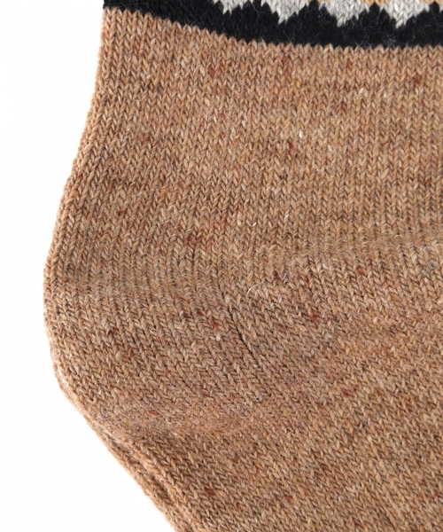 green label relaxing（グリーンレーベルリラクシング）の「MAGON SNOW SOX2（ソックス/靴下・メンズ・ダークブラウン/ネイビー/グレー・フリー）」の5枚目の写真