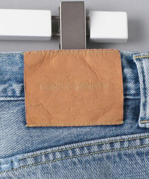 FUMITO GANRYU（フミトガンリュウ）の「＜FUMITO GANRYU（フミト ガンリュウ）＞ 5ポケット デニム サルエル（デニムパンツ・メンズ・ライトブルー・1/2）」の2枚目の写真