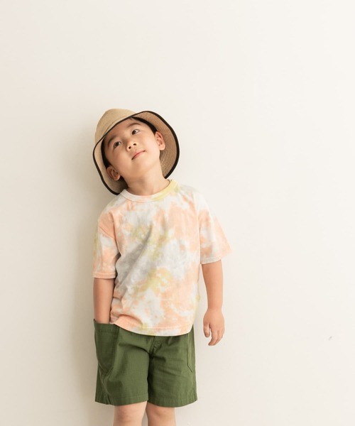 URBAN RESEARCH DOORS（アーバンリサーチドアーズ）の「タイダイ染めBIGTシャツ(KIDS)（Tシャツ/カットソー・キッズ・オレンジ/ブルー・120/105/135）」の12枚目の写真