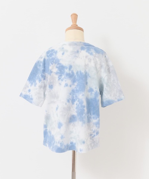 URBAN RESEARCH DOORS（アーバンリサーチドアーズ）の「タイダイ染めBIGTシャツ(KIDS)（Tシャツ/カットソー・キッズ・オレンジ/ブルー・120/105/135）」の18枚目の写真