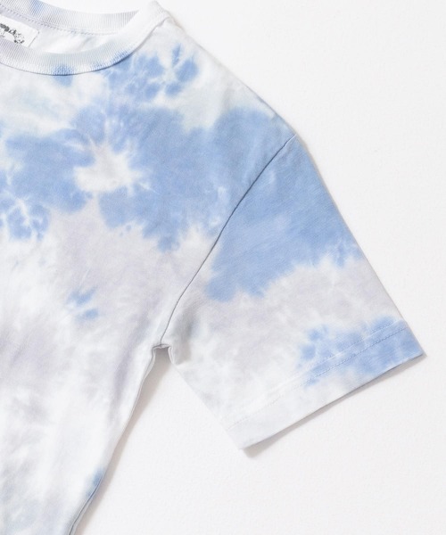 URBAN RESEARCH DOORS（アーバンリサーチドアーズ）の「タイダイ染めBIGTシャツ(KIDS)（Tシャツ/カットソー・キッズ・オレンジ/ブルー・120/105/135）」の21枚目の写真