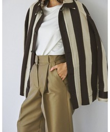 TODAYFUL（トゥデイフル）の「【TODAYFUL(トゥデイフル)】ジャガードストライプジャケット（その他アウター・レディース）」
