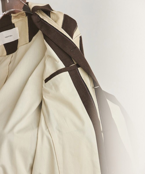 TODAYFUL（トゥデイフル）の「【TODAYFUL(トゥデイフル)】ジャガードストライプジャケット（その他アウター・レディース・ダークブラウン・38）」の14枚目の写真