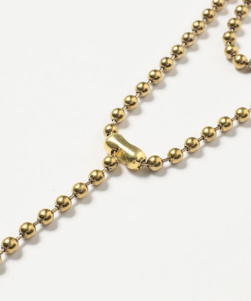 BEAMS BOY（ビームスボーイ）の「PIKE / ボールチェーン 2WAY ネックレス（ネックレス・レディース・シルバー/イエロー系その他5・ONE SIZE）」の10枚目の写真