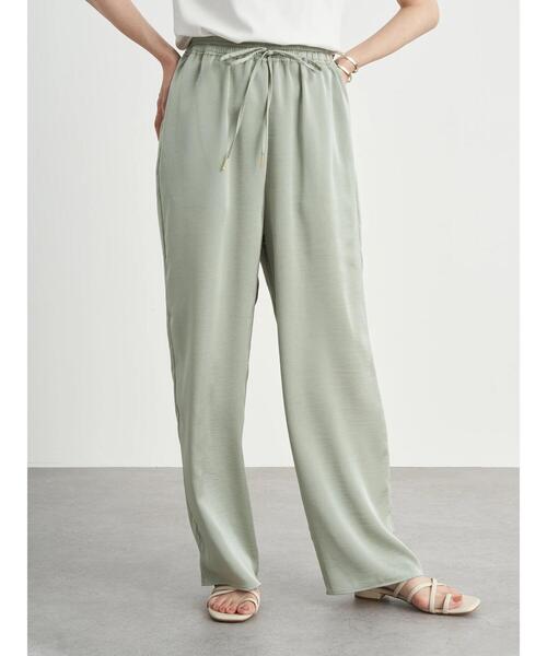 earth music&ecology（アースミュージックアンドエコロジー）の「シャイニーサテンパンツ ＊（その他パンツ・レディース・ブルー/パープル/ミント・FREE）」の21枚目の写真