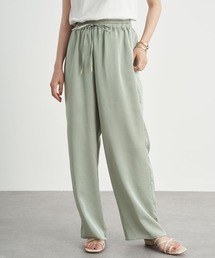 earth music&ecology | シャイニーサテンパンツ ＊(その他パンツ)