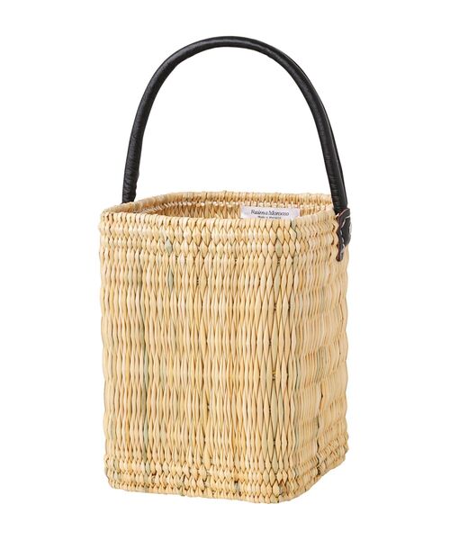NIMES（ニーム）の「ファティマ Fatima Morocco ストローワンハンドルS（かごバッグ・レディース・ブラック・FREE）」の11枚目の写真