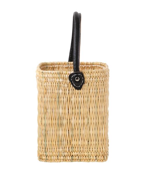 NIMES（ニーム）の「ファティマ Fatima Morocco ストローワンハンドルS（かごバッグ・レディース・ブラック・FREE）」の9枚目の写真