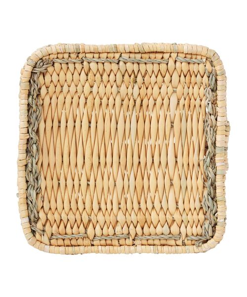 NIMES（ニーム）の「ファティマ Fatima Morocco ストローワンハンドルS（かごバッグ・レディース・ブラック・FREE）」の3枚目の写真