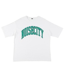 カレッジロゴオーバーサイズTシャツ|クルーネック半袖