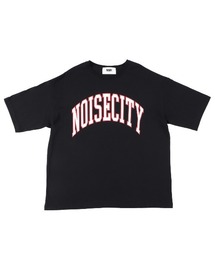 カレッジロゴオーバーサイズTシャツ|クルーネック半袖