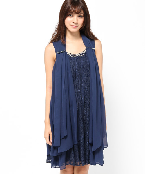 axes femme フォーマルドレス Mサイズ 3way axes femme（アクシーズファム）の「3WAYショールドレス