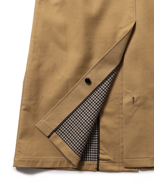 BEAMS LIGHTS（ビームスライツ）の「BEAMS LIGHTS / ダブルフェイス ステンカラー コート（ステンカラーコート・メンズ・ベージュ・1/2/4/3）」の12枚目の写真