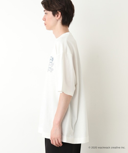 JUNRED(ジュンレッド)の「不純喫茶ドープネオンサインデザインTee(Tシャツ/カットソー・メンズ・ホワイト/ブラック・M/L)」の4枚目の写真