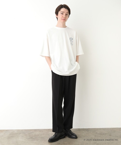 JUNRED(ジュンレッド)の「不純喫茶ドープネオンサインデザインTee(Tシャツ/カットソー・メンズ・ホワイト/ブラック・M/L)」の9枚目の写真