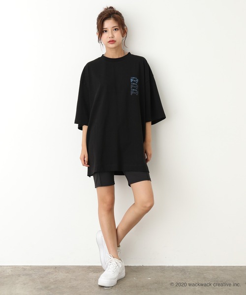 JUNRED(ジュンレッド)の「不純喫茶ドープネオンサインデザインTee(Tシャツ/カットソー・メンズ・ホワイト/ブラック・M/L)」の12枚目の写真