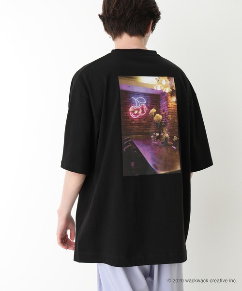 JUNRED(ジュンレッド)の「不純喫茶ドープネオンサインデザインTee(Tシャツ/カットソー・メンズ・ホワイト/ブラック・M/L)」の11枚目の写真