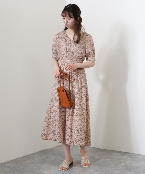 セール 花柄プリーツワンピース ワンピース Archives アルシーヴ のファッション通販 Zozotown