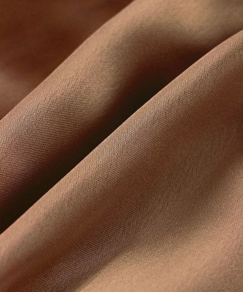 ALEXIA STAM（アリシアスタン）の「Satin Shirring Camisole/サテンシャーリングキャミソール（キャミソール・レディース・ベージュ/ブラウン/ピンク/グリーン系その他・FREE）」の6枚目の写真