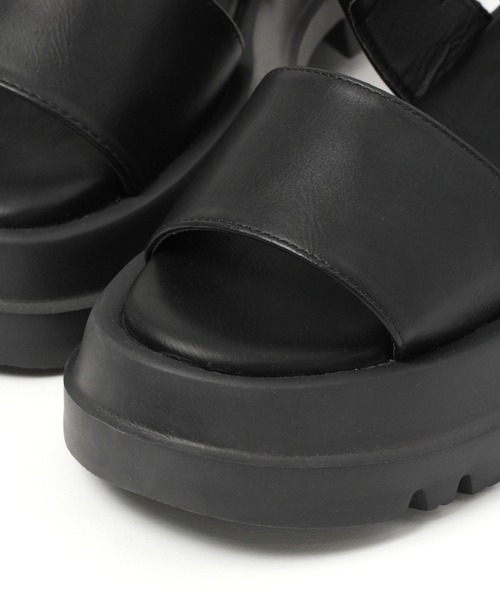 niko and...（ニコアンド）の「オリジナルボリュームサンダル（サンダル・レディース・ブラック/アイボリー/キャメル・SMALL/MEDIUM/LARGE）」の19枚目の写真