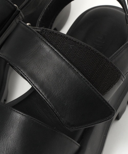 niko and...（ニコアンド）の「オリジナルボリュームサンダル（サンダル・レディース・ブラック/アイボリー/キャメル・SMALL/MEDIUM/LARGE）」の20枚目の写真