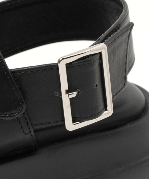 niko and...（ニコアンド）の「オリジナルボリュームサンダル（サンダル・レディース・ブラック/アイボリー/キャメル・SMALL/MEDIUM/LARGE）」の21枚目の写真