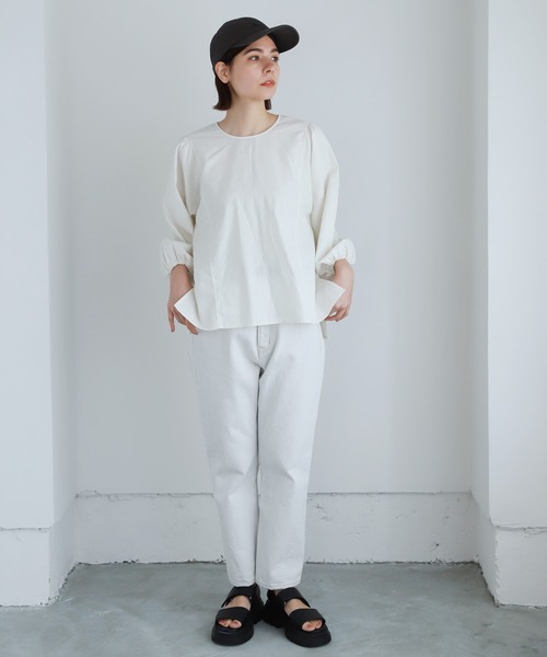 niko and...（ニコアンド）の「オリジナルボリュームサンダル（サンダル・レディース・ブラック/アイボリー/キャメル・SMALL/MEDIUM/LARGE）」の8枚目の写真