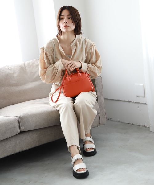 niko and（ニコアンド）の「オリジナルボリュームサンダル