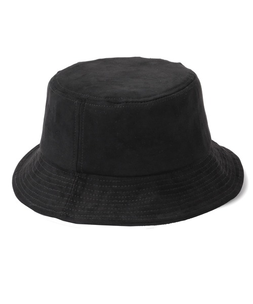 MEN'S BIGI(メンズビギ)の「フェイクスエード バケットハット(ハット・メンズ・ブラック/ベージュ/テラコッタ・FREE)」の2枚目の写真