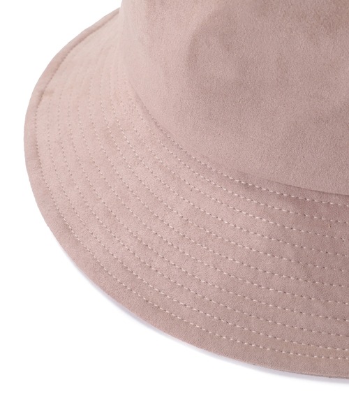 MEN'S BIGI(メンズビギ)の「フェイクスエード バケットハット(ハット・メンズ・ブラック/ベージュ/テラコッタ・FREE)」の7枚目の写真