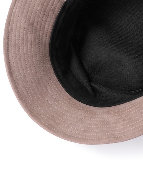 MEN'S BIGI(メンズビギ)の「フェイクスエード バケットハット(ハット・メンズ・ブラック/ベージュ/テラコッタ・FREE)」の9枚目の写真