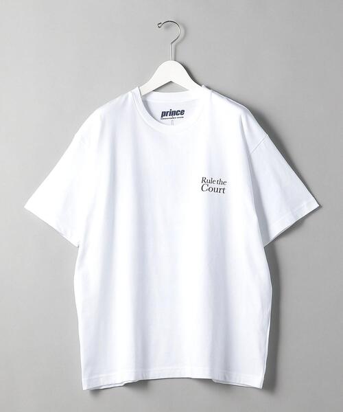 PRINCE（プリンス）の「【別注】＜PRINCE＞×＜UPPERLAKE MOB＞ PRINTTEE1/Tシャツ（Tシャツ/カットソー・メンズ・ネイビー/ホワイト・X-LARGE/SMALL/MEDIUM/LARGE）」の2枚目の写真