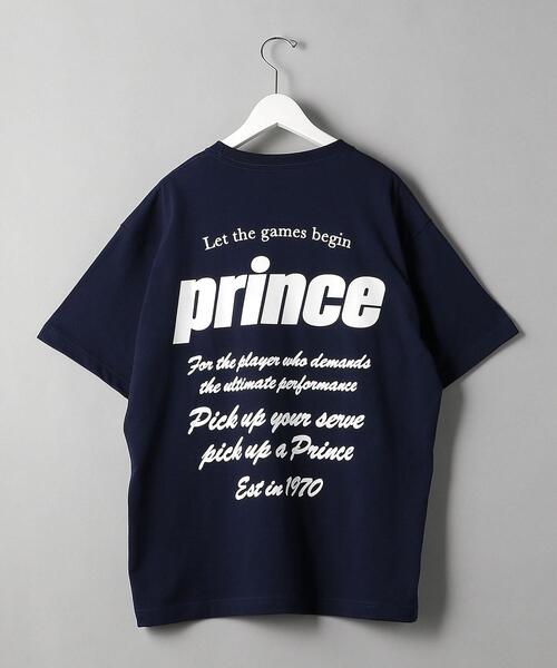 PRINCE（プリンス）の「【別注】＜PRINCE＞×＜UPPERLAKE MOB＞ PRINTTEE1/Tシャツ（Tシャツ/カットソー・メンズ・ネイビー/ホワイト・X-LARGE/SMALL/MEDIUM/LARGE）」の7枚目の写真