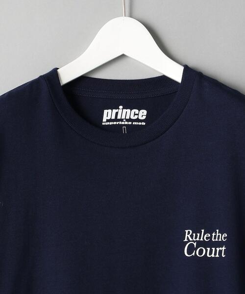 PRINCE（プリンス）の「【別注】＜PRINCE＞×＜UPPERLAKE MOB＞ PRINTTEE1/Tシャツ（Tシャツ/カットソー・メンズ・ネイビー/ホワイト・X-LARGE/SMALL/MEDIUM/LARGE）」の3枚目の写真