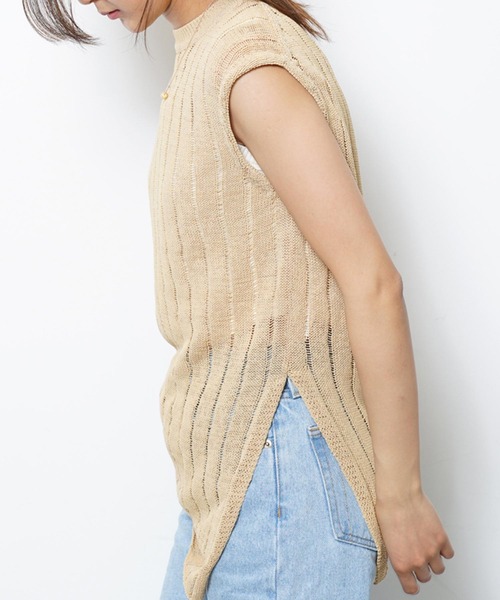VINCA(ヴィンカ)の「VINCA V051820(Tシャツ/カットソー・レディース・レッド/ライトイエロー・ONE SIZE)」の16枚目の写真