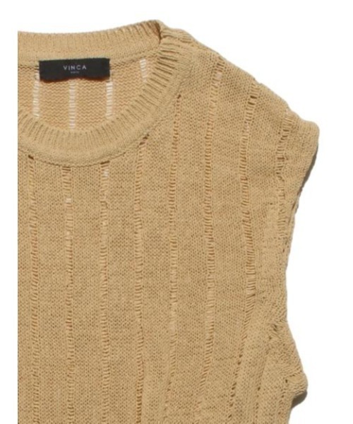 VINCA(ヴィンカ)の「VINCA V051820(Tシャツ/カットソー・レディース・レッド/ライトイエロー・ONE SIZE)」の21枚目の写真