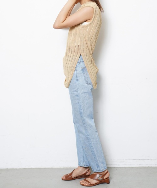 VINCA(ヴィンカ)の「VINCA V051820(Tシャツ/カットソー・レディース・レッド/ライトイエロー・ONE SIZE)」の14枚目の写真