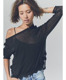 mikomori（ミコモリ）の「LACEMAKING SEE-THROUGH KNIT（ニット/セーター）」