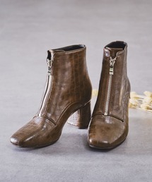 ORiental TRaffic | ■2021秋冬新作■フロントジップヒールブーツ/11403(ブーツ)