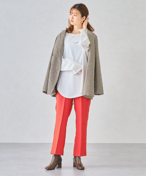 ORiental TRaffic（オリエンタルトラフィック）の「フロントジップヒールブーツ/11403（ブーツ・レディース・ブラック/グレー/ブラウン・M/L/S/LL/3L/SS）」の8枚目の写真