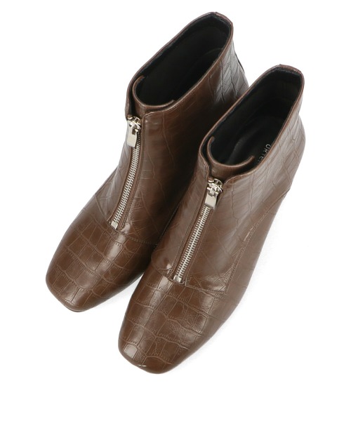 ORiental TRaffic（オリエンタルトラフィック）の「フロントジップヒールブーツ/11403（ブーツ・レディース・ブラック/グレー/ブラウン・M/L/S/LL/3L/SS）」の18枚目の写真